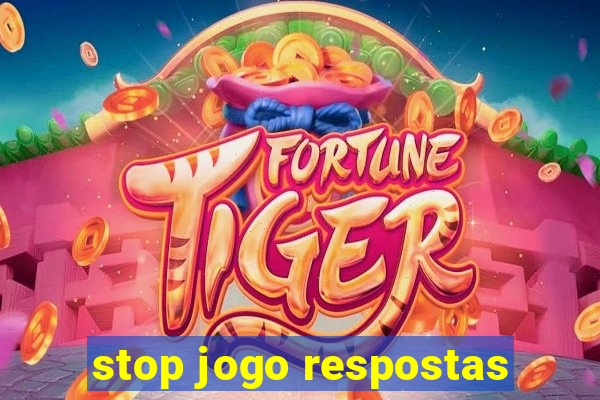 stop jogo respostas